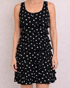 FASHQUE D760-5006B CHA CHA DRESS BLACK