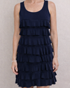 FASHQUE D760 CHA CHA DRESS NAVY