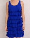 FASHQUE D760 CHA CHA DRESS ROYAL BLUE
