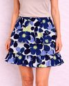 FASHQUE SH2001-8078 GOLF SKORT BLUE 