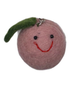 FELT KEYCHAIN PEACH