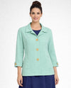 FOCUS JT-105 TEXTURED JACKET WITH POCKETS AQUATIC
