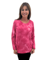 FOCUS SHIRT-TAIL SWING TOP TS112 PINK PARADISE