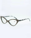 FOXY CATEYE BLING READER G0439 BLACK DIAMOND