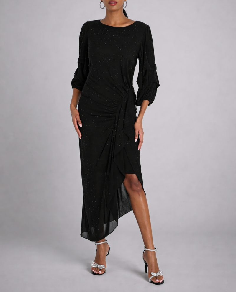 frank lyman dresses FRANK LYMAN 259704 RUCHED BODICE STONE DRESS