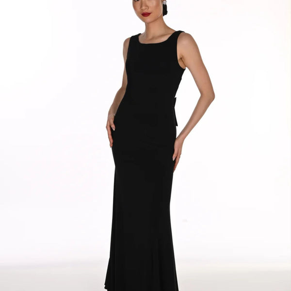 frank lyman evening dresses 269001 RUFFLE BACK GOWN making this dress an Color:More Color Backless Pearl Bandage Dress sequin formal gown