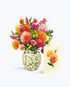 FRESHCUT PAPER 7456 MINI SUNRISE DAHLIAS