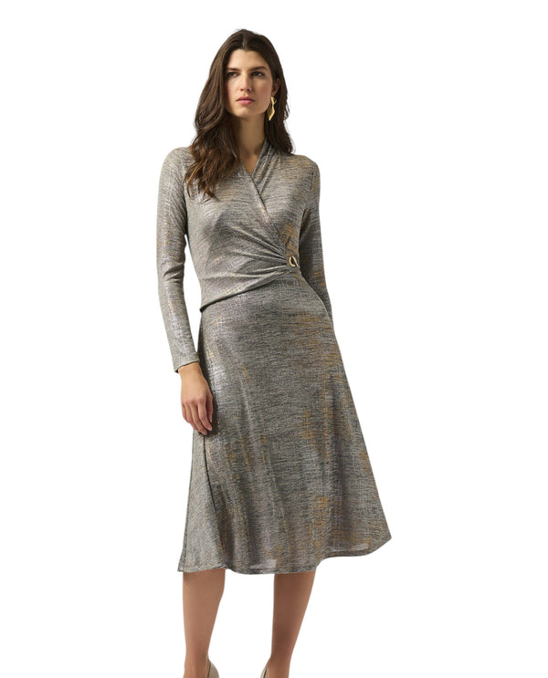 Formal V-neck Wrap Dress Style