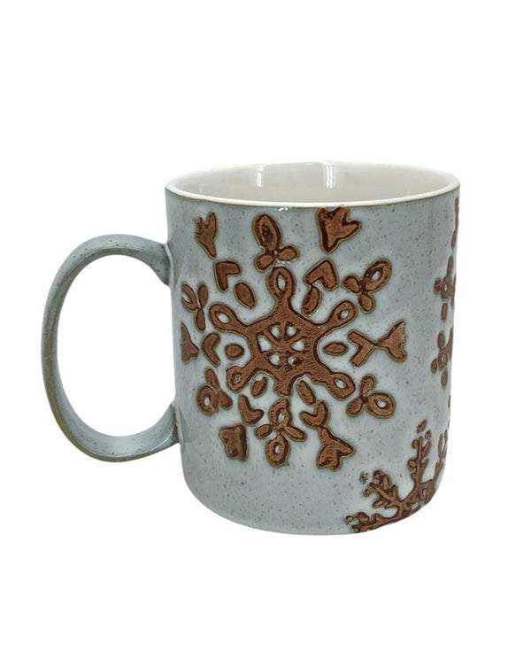 TAG G11843 WINTER SNOWFLAKE MUG