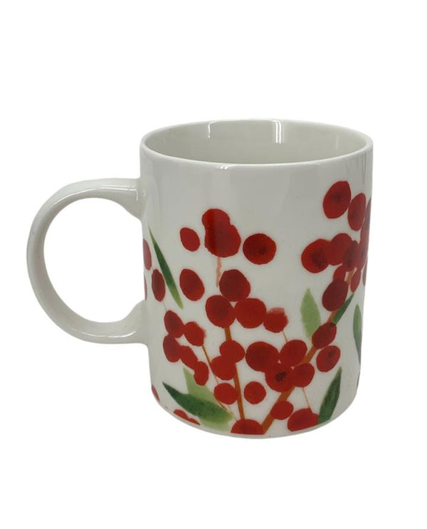 TAG G18479 RED BERRIES MUG