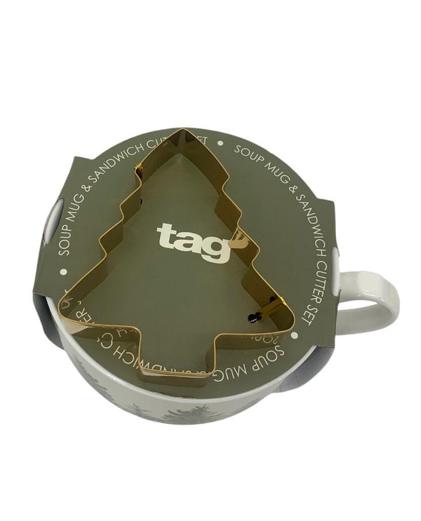 TAG G18521 PINE SOUP & CUTTER MUG