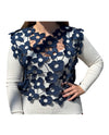 GIGIO TG1229 POPOVER LACE TOP NAVY