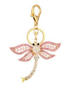 GK2066PN DRAGONFLY KEYCHAIN pink