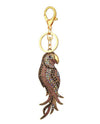 GK2109PU PARROT KEYCHAIN purple