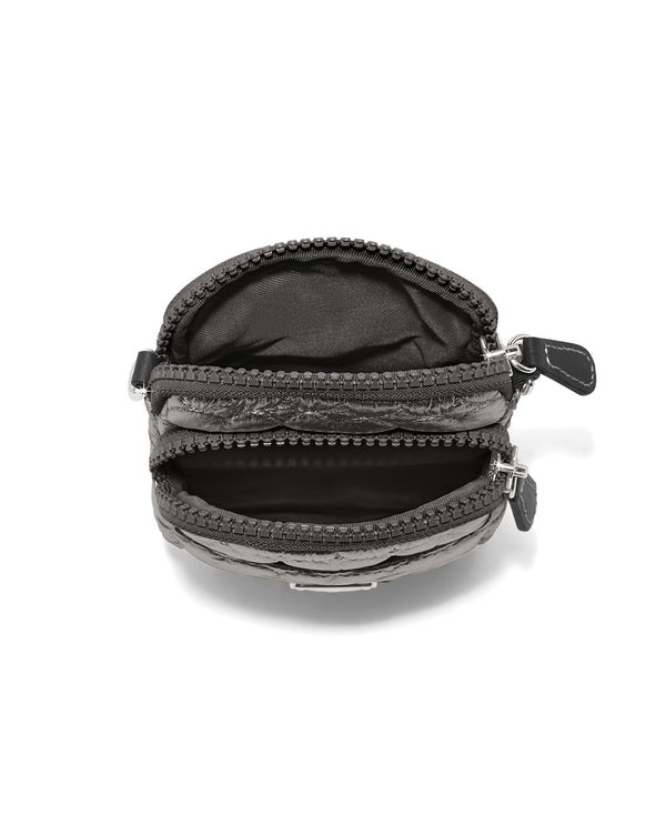BRIGHTON H1510R PEWTER KORA MINI UTILITY BAG