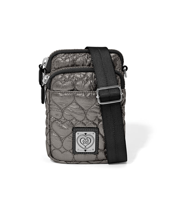 BRIGHTON H1510R PEWTER KORA MINI UTILITY BAG