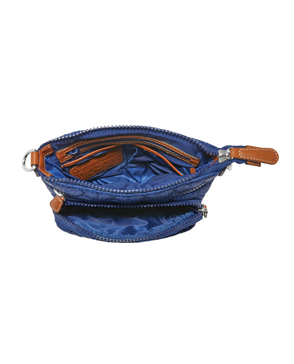 BRIGHTON H5472N KALLISTA MESSENGER BAG LIGHT OCEAN