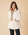HABITAT 11410 STRETCH DENIM BOYFRIEND JACKET DOVE