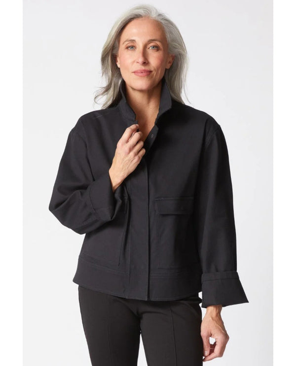 HABITAT 12251 STRETCH TWILL CARGO JACKET FRONT