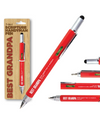 HANDYMAN 7 IN 1 PEN RED/BEST GRANDPA
