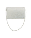 BLOSSOM HB-196A SHIMMER EVENING BAG SILVER AB