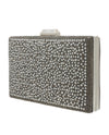 BLOSSOM HB-J203 TOP CLASP CLUTCH PEWTER