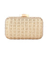 HBG104392 BOX CLUTCH WITH STONES GOLD