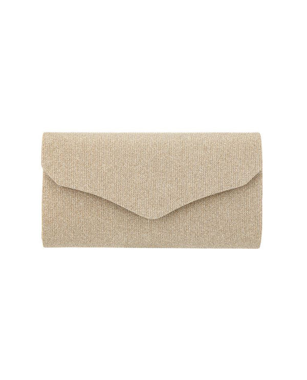 HBG105240 SHIMMER CLUTCH GOLD
