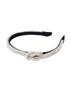 HC25166 SIDE KNOT SPARKLE STONE HEADBAND AB