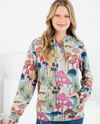 HD-101 ALL OVER MUSHROOM PRINT HOODIE