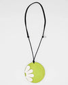 SYLCA BP23N34 HE LOVES ME PENDANT NECKLACE LIME