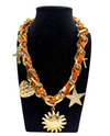 HEART/STAR/SUN SCARF NECKLACE BDNB736