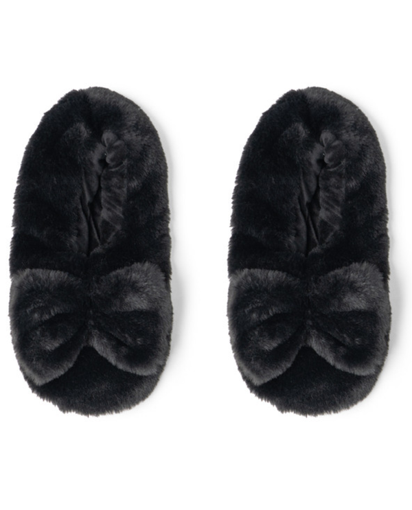 HELLO MELLO HEATED SLIPPED SLIPPERS HMCH-U12 BLACK