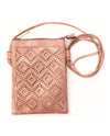 HG193 AZTEC CUT CROSSBODY BAG ROSE