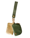 HOLIDAY DUO POUCH WRISTLET  WSDEHY-DUOPCH EVERGREEN GOLD