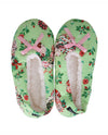 HOLIDAY HEN SLIPPERS 76454-F