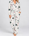 HOLIDAY SKIERS TWO PIECE BUTTON LOUNGE SET 76471-F