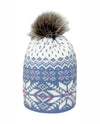 ICELANDIC DREAMY SNOWFLAKE BEANIE 76692-F BLUE