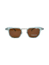 5780 SPORTY WIRE FRAME SUNGLASS, LIGHT BLUE