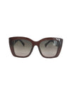 5740 FLAT AVIATOR STYLE SUNGLASS, MOCHA