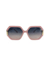 5732 LARGE FLAT SUNGLASS, PINK