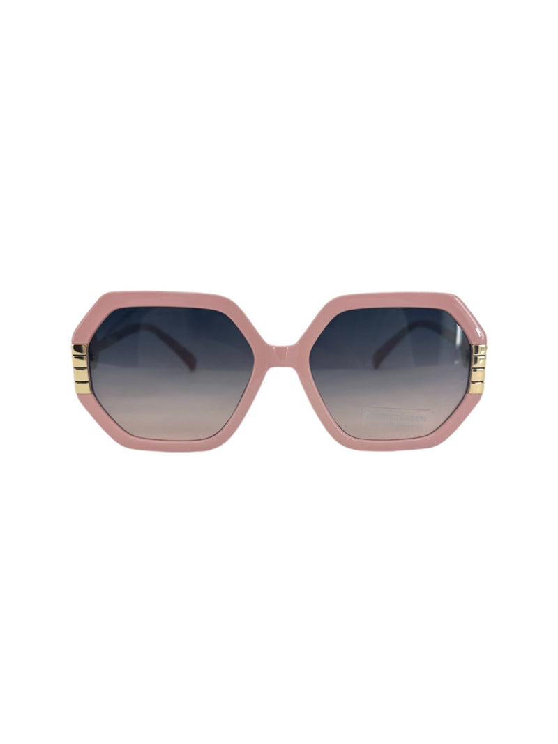 5732 LARGE FLAT SUNGLASS, PINK