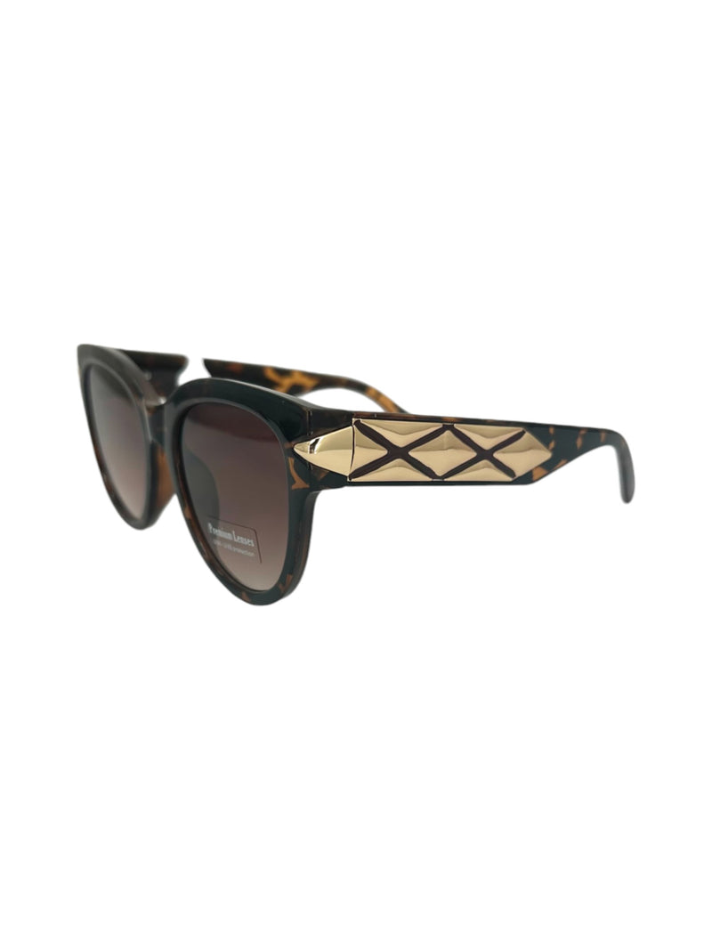 5746 MODERN AVIATORS, BROWN