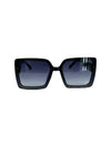 5744 STONE TRIM SUNGLASS, BLACK