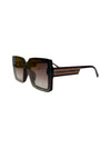 5744 STONE TRIM SUNGLASS, BROWN