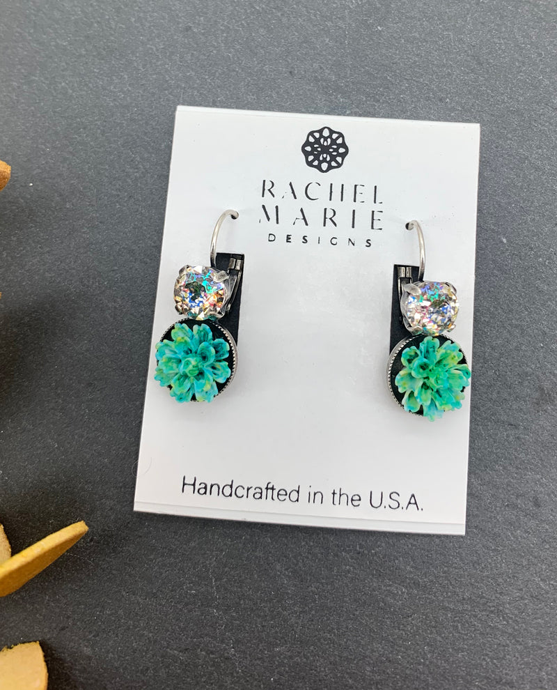 Rachel Marie Designs Lizzy In Bloom Collection Earring SILKY SAGE