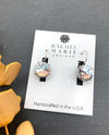 RACHEL MARIE DESIGNS PENNY EARRING WHITE PATINA