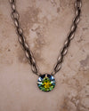 RACHEL MARIE DESIGNS ROCKFORD SILVER NECKLACE SAHARA