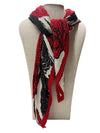SCA-771 ROSE SCARF RED
