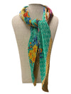 SCA-764 TROPICAL SCARF TEAL